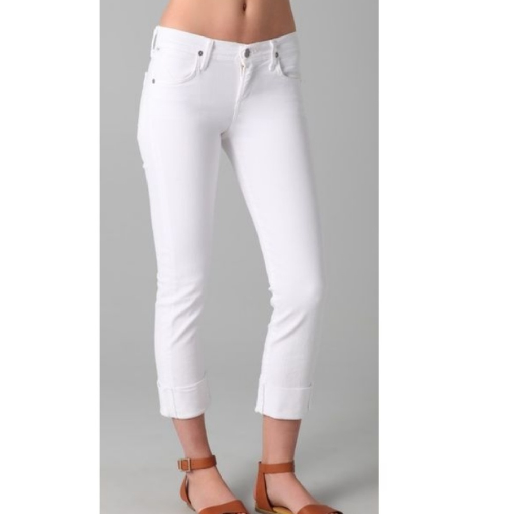 Citizens Of Humanity White Dani Pants Size 29
